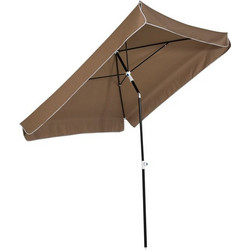 Μεταλλική Ομπρέλα Δαπέδου 200 x 200 cm Outsunny 84D-093CF