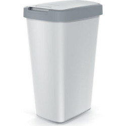 COMPACTA Q ΓΚΡΙ ΠΛΑΣΤΙΚΟΣ ΚΑΔΟΣ 45LT 39Χ30Χ61ΕΚ