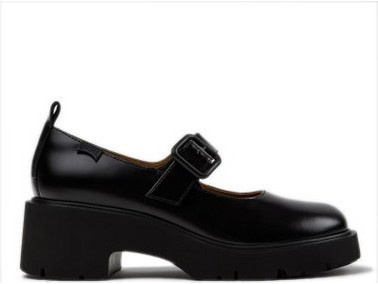 Camper CAMPER WOMEN'S MARY JANES MILAH K201681-001 BLACK LEATHER Camper