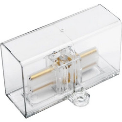 GloboStar Hexon Συνδεσμος I Ac 220-240V IP20 - Διαφανο - Μ6.6 x Π2.4 x Υ4cm - (GLB-101-0090)