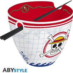 One Piece Ramen Bowl With Chopsticks Monkey D. Luffy - ABYBOL081
