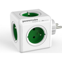 ALLOCACOC PowerCube Original - Πολύμπριζο - Πράσινο 1100GN/DEORPC