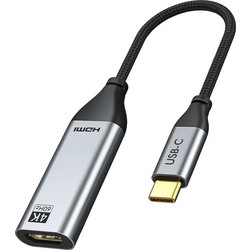 CABLETIME αντάπτορας USB-C σε HDMI CT-C160-PU31-CMHDFN1, 4K/60Hz, 0.15m, μαύρος