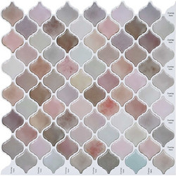 Tile Λαμπτήρα 10 τεμ. Μπεζ 27 x 27 εκ. Πολυουρεθάνη και PET 42046240
