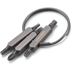 Rockbros Road To Sky Multitool 6-in-1 Keychain - Brown - (VK-ARCO3)