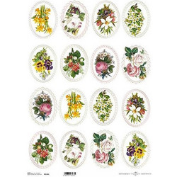 Ριζόχαρτο bouquets 42x29.7εκ. (ITD-R184L)
