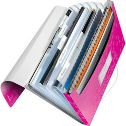 ΓΡΑΜΜΑΤΙΟΘΗΚΕΣ LEITZ 4589 WOW A4 6Θ 23 PINK