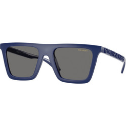 Versace VE4468U 545081 Γυναικεία Γυαλιά Ηλίου Πεταλούδα Κοκάλινα Μπλε με Μαύρο Φακό