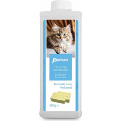 Petsand Αποσμητικοί Μικροκόκκοι Άμμου Γάτας Marseille Soap 500γρ