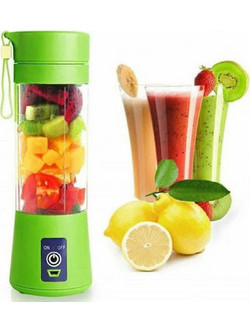HM-03 Φορητό Μπλέντερ για Smoothie 380ml 180W Πράσινο