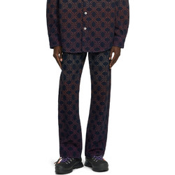 Off-White Arrow Monogram Jacquard Ανδρικό Τζιν Παντελόνι Relaxed