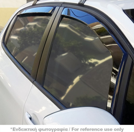 ΑΝΕΜΟΘΡΑΥΣΤΕΣ ΓΙΑ LEXUS GX (ΕΚΔΟΣΗ USA) 5D 2003-2009 ΣΕΤ ΑΥΤΟΚΙΝΗΤΟΥ ΑΠΟ ΕΥΚΑΜΠΤΟ ΦΙΜΕ ΠΛΑΣΤΙΚΟ HEKO - 4 ΤΕΜ