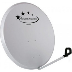 Golden Interstar Golden Media Δορυφορικό Πιάτο 80cm από Χάλυβα