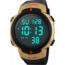 Αθλητικό ρολόι χειρός SKMEI 1068 BLACK/GOLD