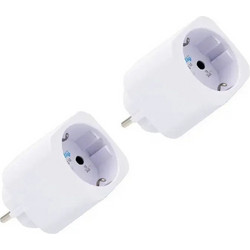 Shelly Μονόπριζο 10τμχ Shelly_Plug_M_Gen3_2er_w