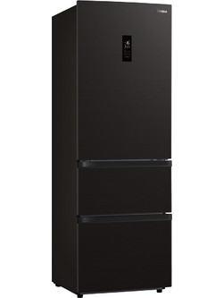 Midea MDRB438FGE28 Ψυγειοκαταψύκτης 324lt Full No Frost Υ186.7xΠ62.7xΒ67cm Μαύρος