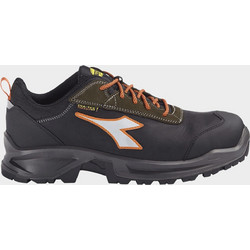 Diadora Sport Diatex Low Αθλητικά Παπούτσια Ασφαλείας S3 Αδιάβροχα Μαύρα Κίτρινα