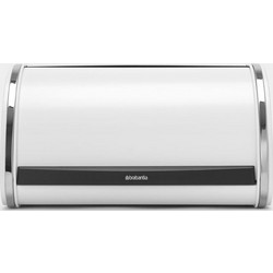 Brabantia Roll Top Bread Bin white, medium