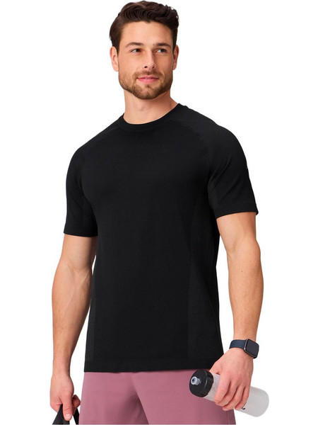 FABLETICS THE TRAINING DAY TEE MFT006-SS2039655-0001-BLACK Μαύρο