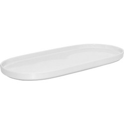 Estia ESTIA ΠΙΑΤΕΛΑ ΟΒΑΛ KYRA 36cm ΛΕΥΚΗ