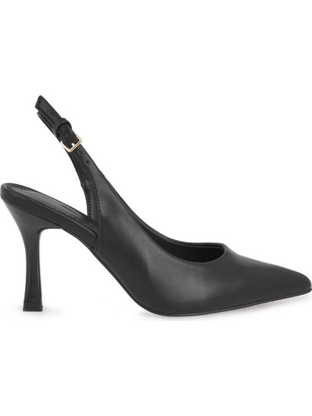 Seven Γόβες Slingback με Λεπτό Ψηλό Τακούνι Μαύρες X47009005001