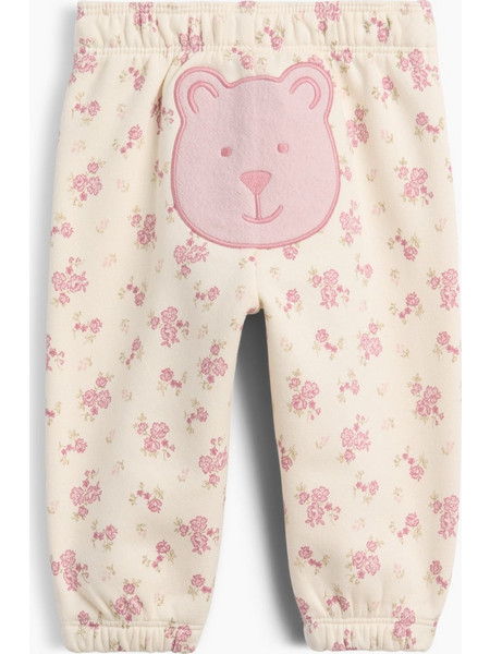 Βρεφικό Παντελόνι Φόρμας VintageSoft με Gap Λογότυπο pink floral