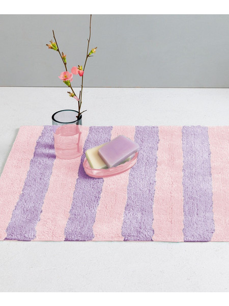 Palamaiki Πατάκι μπάνιου 50x80 AFRO LAVENDER Μωβ
