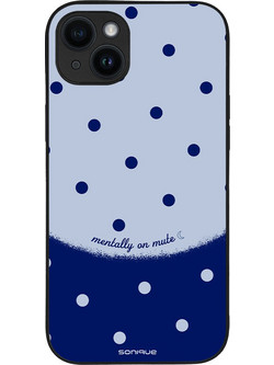 Sonique Delulu Polka Era Series Θήκη Blue Mentally (iPhone 14 Plus)
