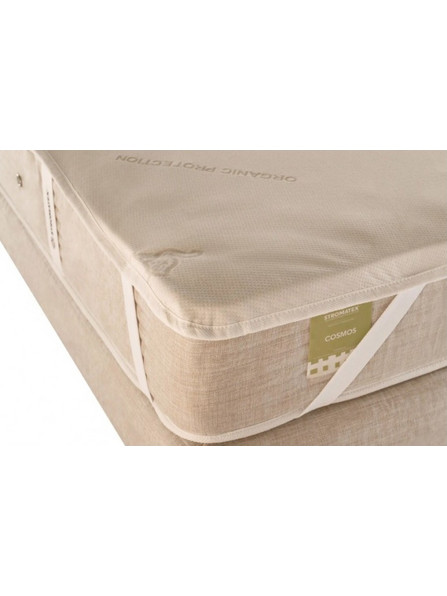 Προστατευτικό Στρώματος Διπλό 140x200 Organic Protection Stromatex Polyester/Βαμβάκι/PU Μπεζ
