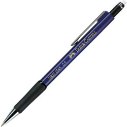 Faber-Castell Μηχανικό Μολύβι 0.5mm με Γόμα - Μπλε Μεταλλικό (134551) (FAB134551)