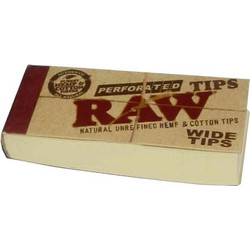 Τζιβάνες Raw Perforated Wide Tips Ακατέργαστες Φαρδιές Διάτρητες Φαρδιές - 1 Πακετάκι