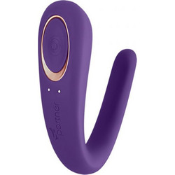 Satisfyer Partner Plus 9.35cm Purple