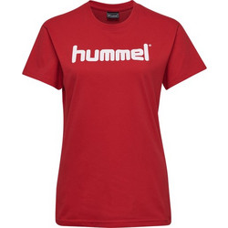 HUMMEL Stylish Fitted Tee With A Printed Front Logo 203518-3062, Μέγεθος XS, Χρώμα ΚΟΚΚΙΝΟ