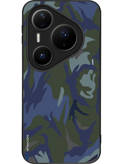 Sonique Camouflage Army Series Back Cover Blue 01 (Huawei Pura 80 Pro 5G)