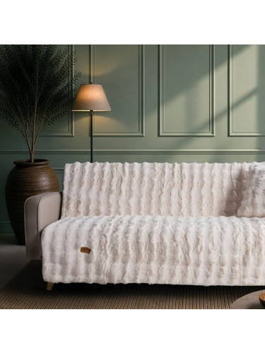 Ριχτάρι Teoran Αντιολισθητικό Haaland 01 Ivory - Μονοθέσιο 180x150cm