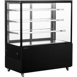 Βιτρίνα επιδαπέδια ψυχόμενη μαύρη Karni ARIA-22550 με 4επίπεδα χωρητικότητα 550Lt 1200x675x1435mm (Εξουσιοδοτημένο Service)