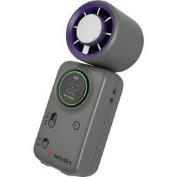 Verbatim Cool 'n' Go Ice Touch Mini φορητός χειρός ανεμιστήρας Μωβ/Γκρι