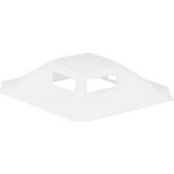 Proxtend Αυτοκόλλητα Κλιπ Καλωδίων 25x25mm Λευκά 50 τεμ