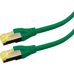 LOGON S/FTP Cat.6a Καλώδιο Δικτύου Ethernet 15m Green APR6A150G