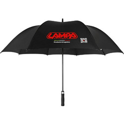 ΟΜΠΡΕΛΑ PROMO 129 Φ129cm ΑΝΤΙΑΝΕΜΙΚΗ ΜΕ ΑΥΤΟΜΑΤΟ ΑΝΟΙΓΜΑ ΛΟΓΟΤΥΠΟ LAMPA ΣΕ ΜΑΥΡΟ ΧΡΩΜΑ LAMPA - 1 ΤΕΜ