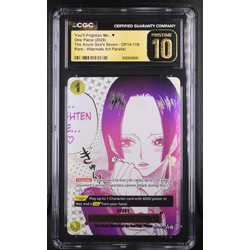 You'll Frighten Me. - The Azure Sea's Seven - OP14-118 - CGC PRISTINE 10