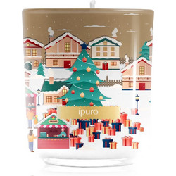 ipuro Christmas Town Glamour Night αρωματικό κερί με καπάκι 270g