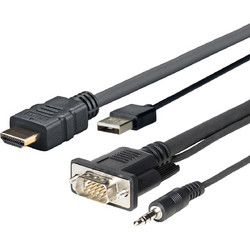 Vivolink Μετατροπείς Αντάπτορες PRO HDMI+USB+VGA AUDIO