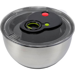 Εργαλείο κουζίνας Emsa Salad Spinner Turboline stainless/black 4,5L