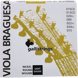 Galli FG009 Σετ Χορδές Viola Braguesa