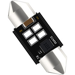 VenCore 3216-10134 - C5W Festoon CanBus Gen4 31mm - Λάμπα LED Σωληνωτή για Βάση C5W 31mm Festoon CanBus Gen4 4 SMD 3020 1.35W 180 Lumen 8-48 Volt Κόκκ
