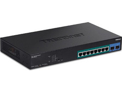 Trendnet TPE-1021WS Managed L2 Switch με 8 Θύρες Ethernet 1Gbps και 2 SFP Θύρες