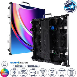 GLOBOSTAR(R) NEOWALL 41000 Οθόνη Video Wall P3.91 Καμπίνα 50x50cm LED 180W 3840Hz 16384 Dots 1900cd/m Nits AC 220-240V Εσωτερικού Χώρου IP31 Full Color S1/16 14Bits - Κάρτα NovaStar MRV208-1 - Προστατ