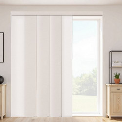 Περσίδες VEVOR Panel Track, Επεκτάσιμη ράγα από 116 cm έως 218 cm W, Trimmable Panel Curtains Μέχρι 243 cm H, Ρυθμιζόμενα κάθετα στόρια για συρόμενες πόρτες, πόρτες βεράντας, διαχωριστικό δωματίου, αν