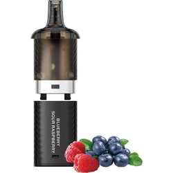 Vozol Vista Plug 20mg 2ml Prefilled Δεξαμενή + 10ml e liquid Blueberry Sour Raspberry